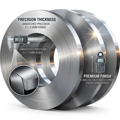 Anti-Fingerprint Coated 304 Stainless Steel Cold Rolled Steel Coil with Brushed Finish