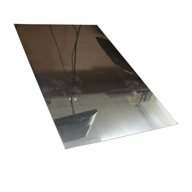 430 Folha de aço inoxidável polida espelhada 8K ASTM A240 0,5-2,0 mm 1219x2438 mm para revestimento de parede decorativo