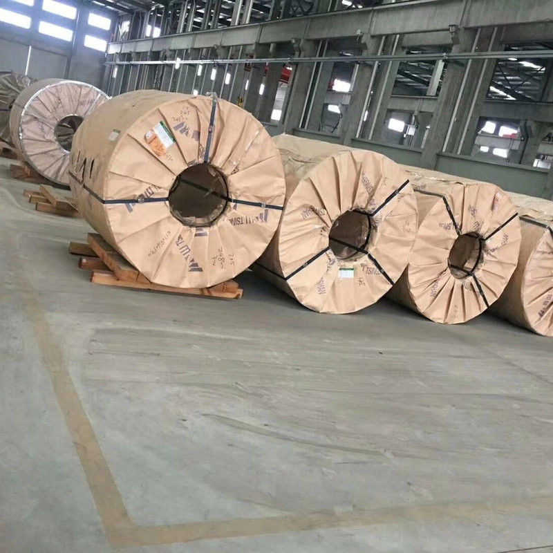 Bobina de liga de aço inoxidável martensítica 410 concebida para aplicações que exijam elevada resistência e resistência à oxidação