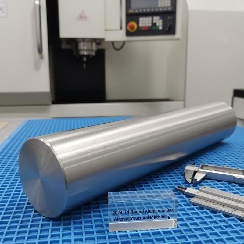 2024 T4 Round Aluminum Bar For Aircraft Structural Machining With High Fatigue Resistance