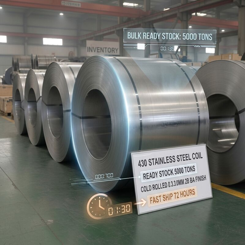 Anti-impressão digital 430 bobina de aço inoxidável com espessura de 0,4 mm-2,0 mm para aplicações de grau decorativo de elevador